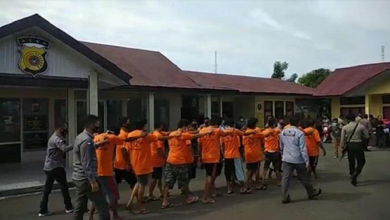 Terlibat Kasus Narkoba, 66 Orang Ditangkap di Pidie Jaya selama Tahun 2020