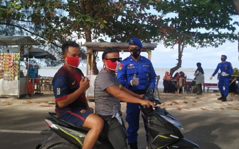 Polda Babel Beri Sanksi Denda hingga Kurungan bagi Pelanggar Prokes