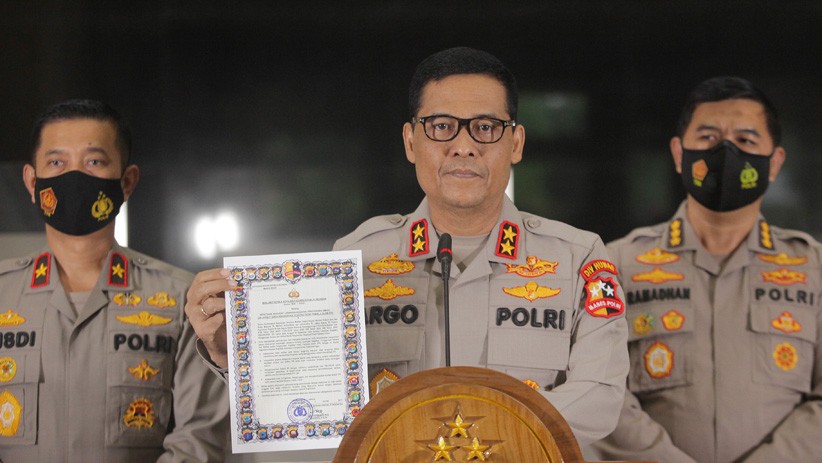 Ini Maklumat Kapolri soal Larangan Simbol FPI di Media Sosial dan Internet - Bagian 2