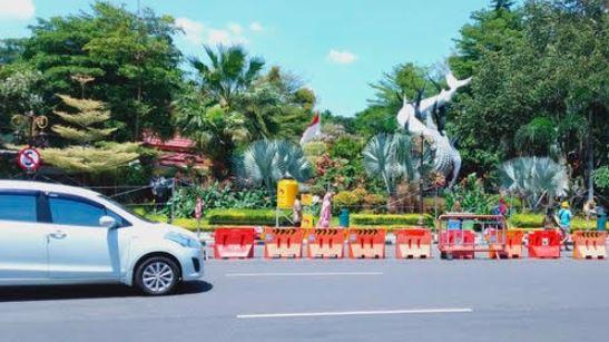 Libur Tahun Baru, Bonbin Surabaya Diserbu Ribuan Pengunjung