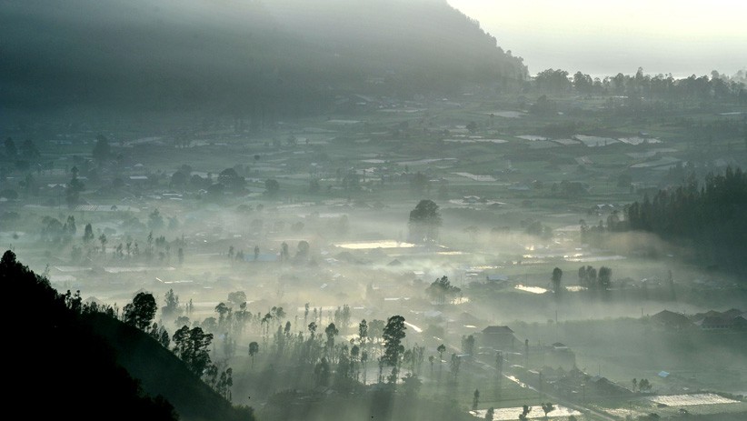 Melihat Matahari Terbit Pertama Tahun 2021 dari Desa Pinggan Kintamani - Bagian 2