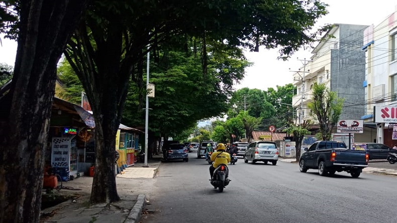 Suasana Pergantian Tahun di Manado Sepi, Jalanan Terpantau Lengang 