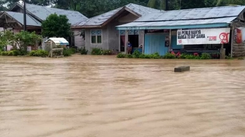 Hujan Intensitas Tinggi, 9 Kecamatan di Aceh Timur Terendam Banjir 