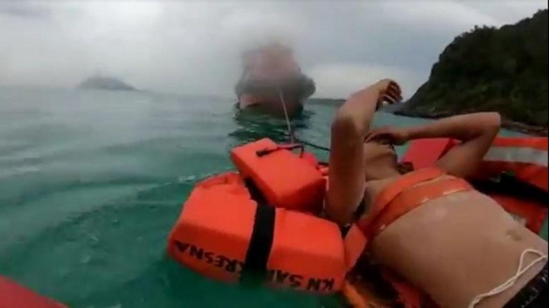 Tertimpa Batu dari Atas Tebing saat Berkemah, Warga Aceh Besar Dievakuasi Lewat Jalur Laut