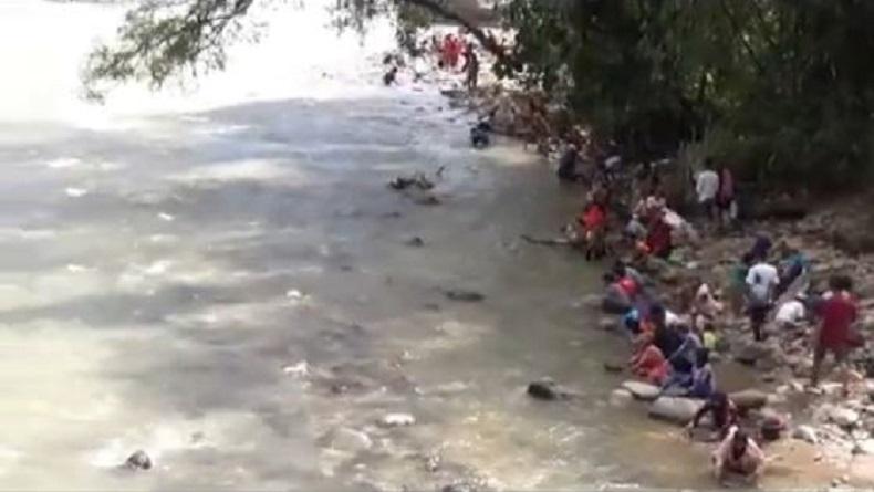 Sudah Sepekan, Puluhan Warga di Aceh Tenggara Mendulang Emas di Tepi Sungai Lawe Alas