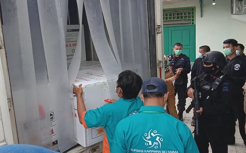 Vaksin Covid-19 Tiba di Palembang, 30.000 Nakes di Sumsel Segera Disuntik 