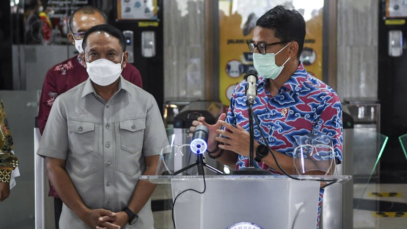 Sandiaga Uno Bertemu Zainudin Amali Bahas Pengembangan Sport Tourism - Bagian 5