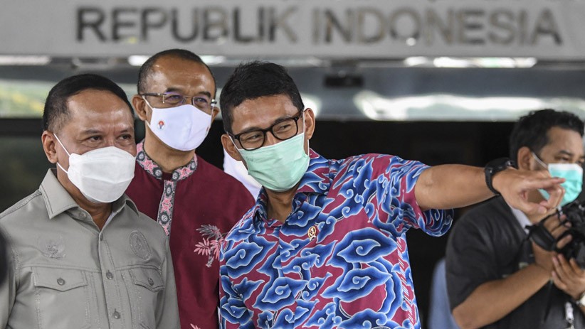 Sandiaga Uno Bertemu Zainudin Amali Bahas Pengembangan Sport Tourism - Bagian 3