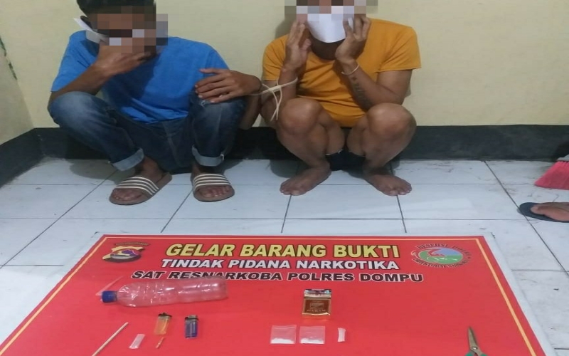 Asyik Pesta Sabu di Salon, Dua Pria Ini Ditangkap Polisi