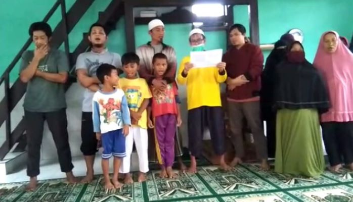 Usai Videonya Viral, Warga Cihampelas KBB Buat Pernyataan Batalkan Deklarasi Jundullah