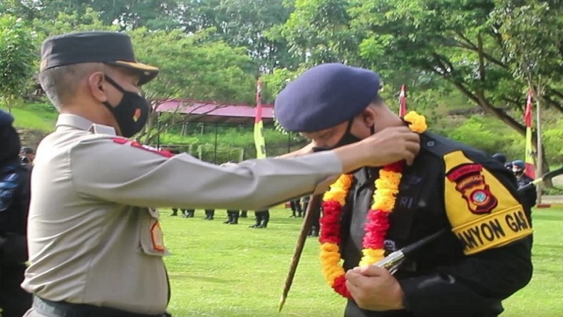 title 60 Brimob Gorontalo Kembali Usai BKO di Jakarta 60 Brimob Gorontalo Kembali Usai BKO di Jakarta