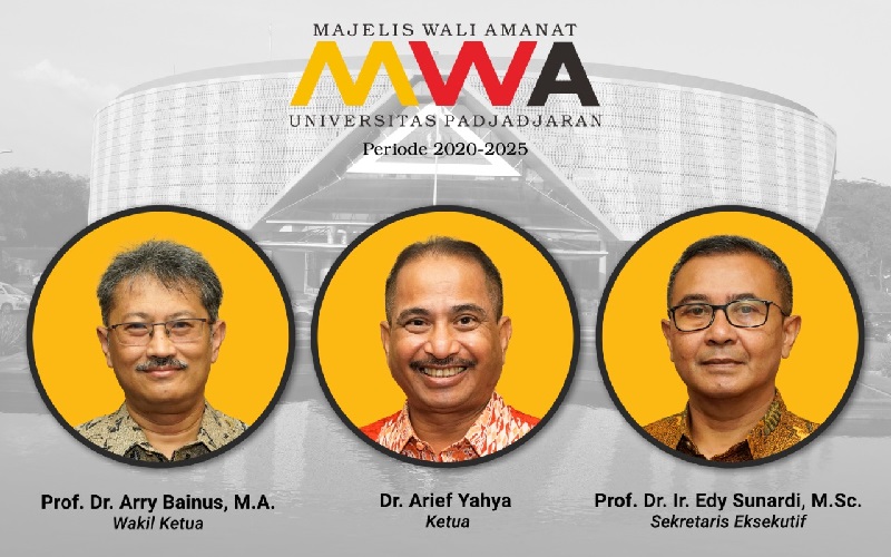 Arief Yahya Terpilih sebagai Ketua MWA Unpad 2020-2025, Ini Susunan Pengurusnya