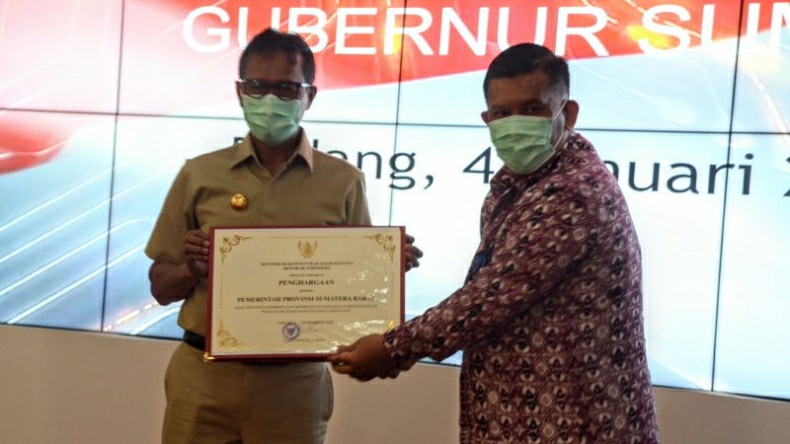 Dianggap Peduli HAM, 15 Wilayah di Sumbar Terima Penghargaan dari Kemenkumham