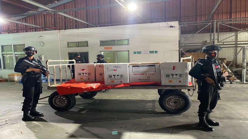 Polda Sulut Kawal Ketat Kedatangan Vaksin Covid-19