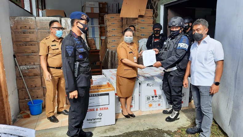 15.000 Dosis Vaksin Covid-19 Tiba di Sulut, Penyaluran Tunggu Petunjuk Kemenkes