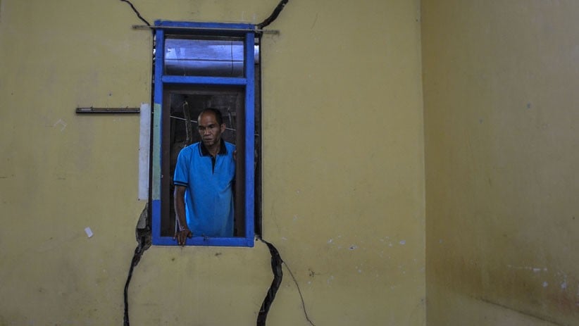 24 Rumah Retak akibat Pergerakan Tanah di Dusun Cilimus Ciamis - Bagian 2