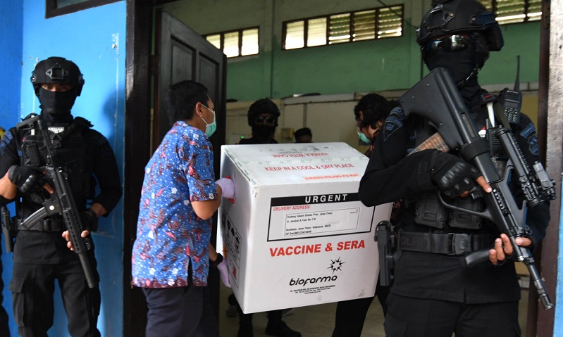 Dinkes Lampung Pastikan Distribusi Vaksin ke Kabupaten Tunggu Izin BPOM