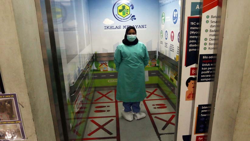 Suasana Puskesmas Pesanggrahan Jelang Kedatangan Vaksin Covid-19 - Bagian 4