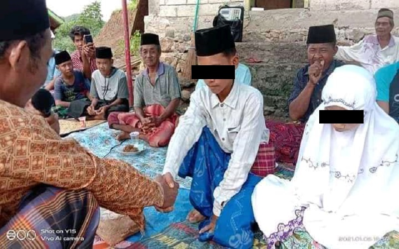 Takut Dimarahi Ayah Tiri, Siswi MTs di Lombok Tengah Terpaksa Menikah