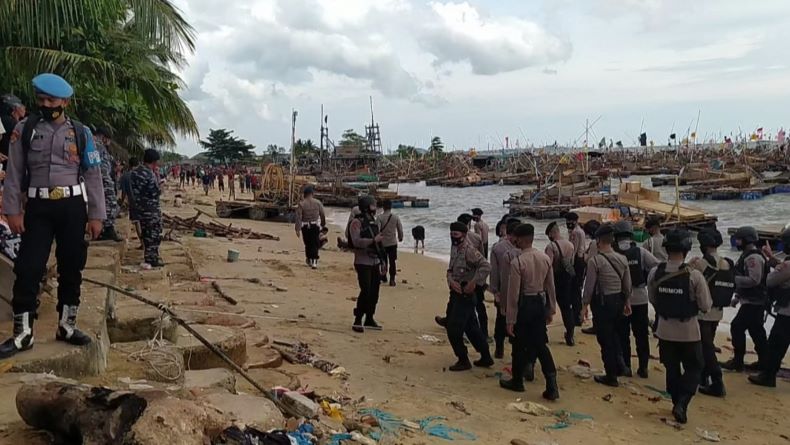 Tambang Ilegal di Sukadamai Toboali Ditertibkan, Polisi Buru Penampung Bijih Timah