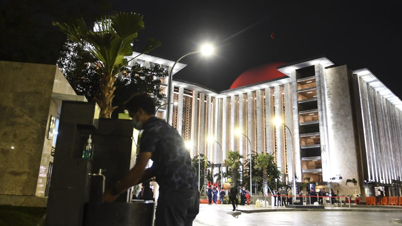 Foto-Foto Masjid Istiqlal Selesai Direnovasi - Bagian 3