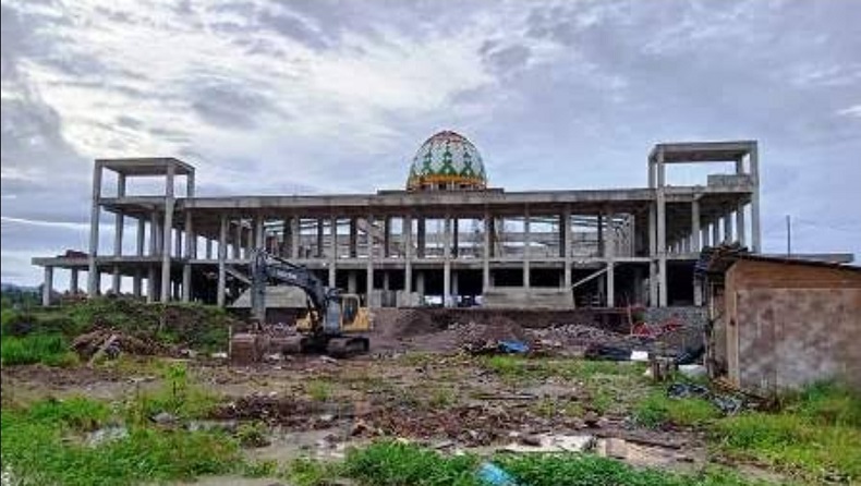 Dinas PUPR Malut Pacu Infrastruktur, Masjid Raya Sofifi Segera Dijadikan Ikon Ibu Kota