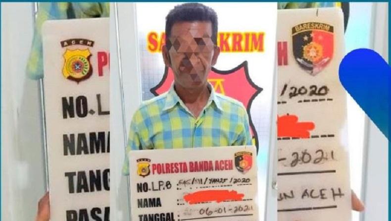 Cabuli Gadis di Permakaman China, Laki-Laki di Banda Aceh Ditangkap Polisi