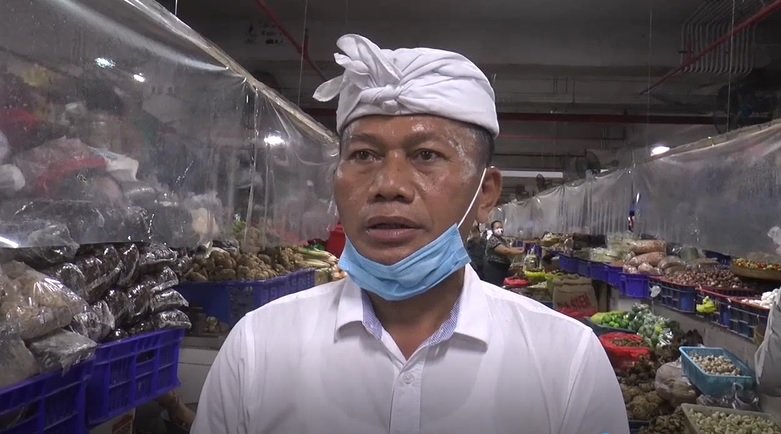 PSBB Jawa Bali Mulai 11 Januari, Pedagang Pasar di Denpasar Khawatir Sepi