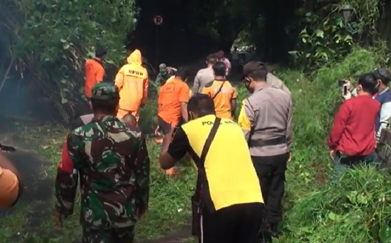 Pohon Bambu Tumbang, Jalur Ubud Gianyar Sempat Lumpuh