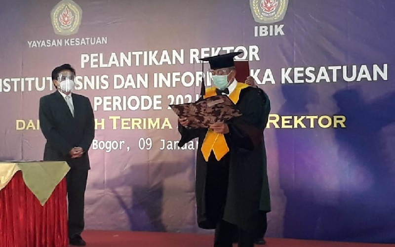 Rektor IBIK Bogor Padukan Perkuliahan Tatap Muka dan via Daring