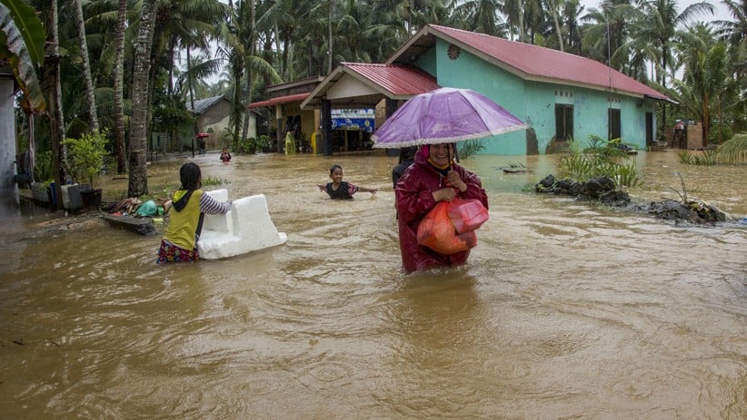 Hujan Deras, Permukiman Warga Nongsa Batam Terendam Banjir - Bagian 2