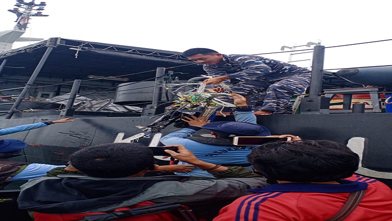 Sejumlah Barang Sriwijaya Air Ditemukan di Kedalaman 23 Meter Kepulauan Seribu