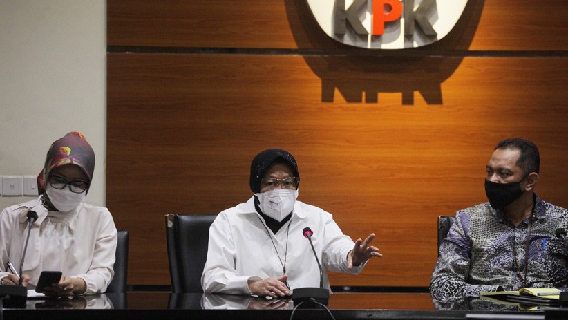 Tri Rismaharini Koordinasi dengan KPK Salurkan Bansos - Bagian 2