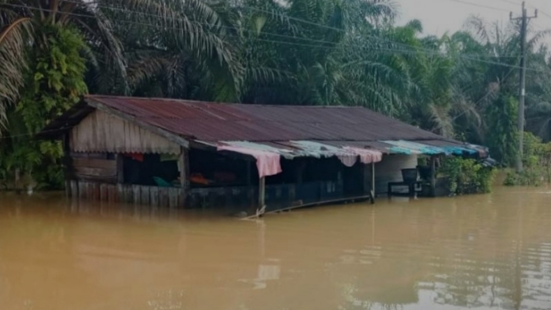 Hujan Deras, Banjir Rendam Puluhan Rumah di Subussalam Aceh  