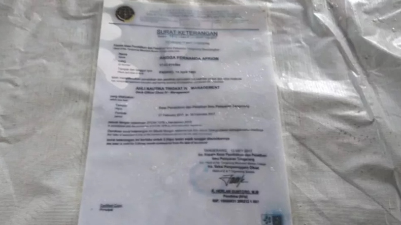 Basarnas Temukan Dokumen Diduga Milik Penumpang Sriwijaya SJ-182 Asal Padang