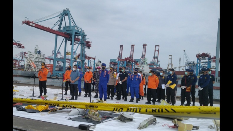 14 Bagian Tubuh Diduga Korban Sriwijaya Air SJ-182 Dievakuasi