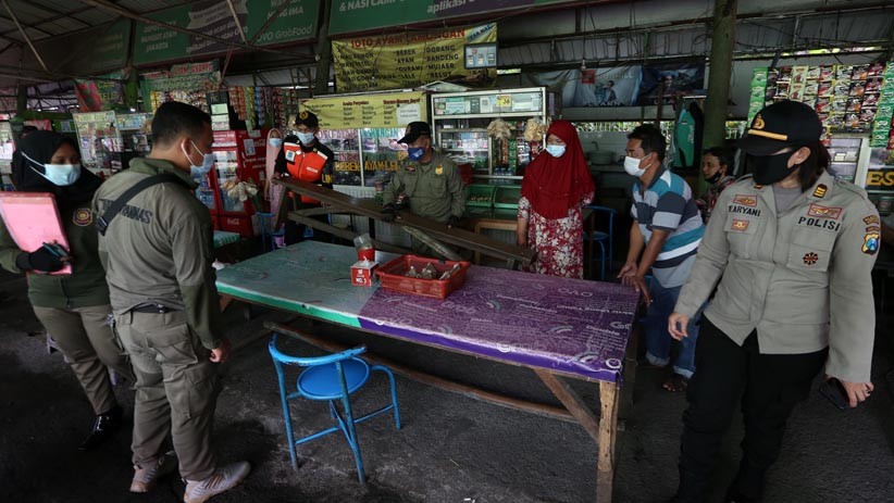 Tak Patuh Protokol Kesehatan, 21 Tempat Usaha di Lampung Ditindak