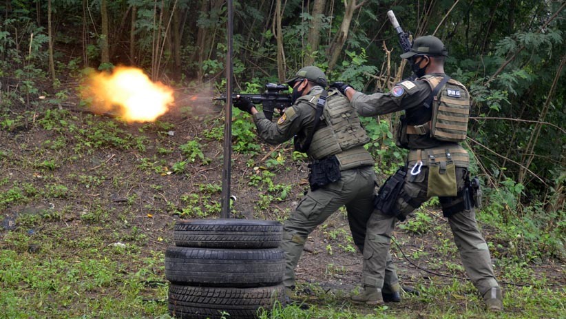 Aksi Prajurit Taifib 2 Marinir Latihan Menembak Tempur Reaksi  - Bagian 1
