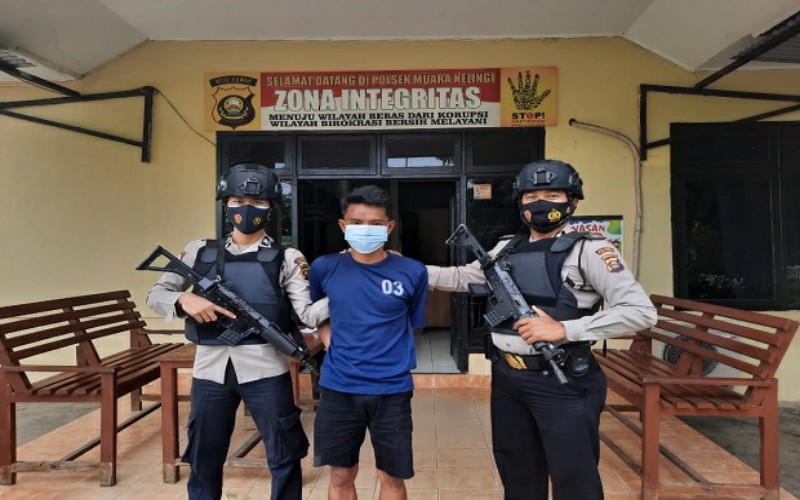 Bunuh Mertua, Pria Asal Musi Rawas Ditangkap di Kebun Sawit Riau