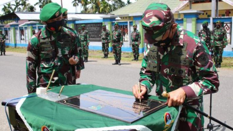 Pangdam Cenderawasih Resmikan Pergantian Nama Kodim Paniai Jadi Kodim Nabire