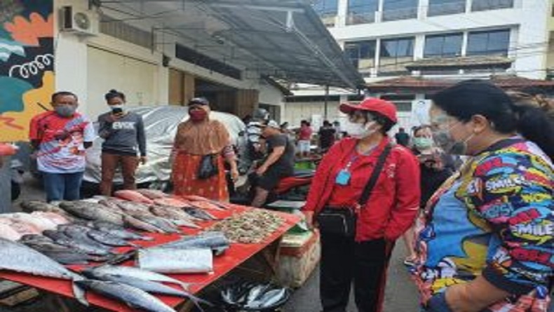Harga Bahan Pangan di Pasar Tradisional Manado Masih Stabil