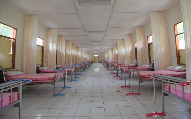 Barak Tentara Secapa AD Disulap Jadi RS Darurat Covid-19, Ini Penampakannya