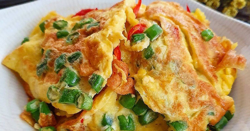 3 Resep Telur Dadar Sayuran Sehat Lezat Dimasak Dengan Buncis Hingga Wortel