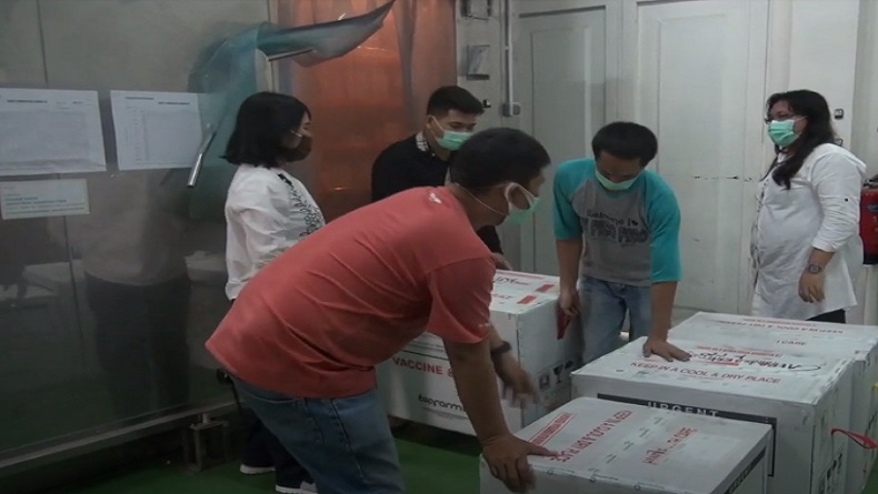 Dinkes Sumut Distribusikan 20.000 Vaksin Sinovac ke Kota Medan