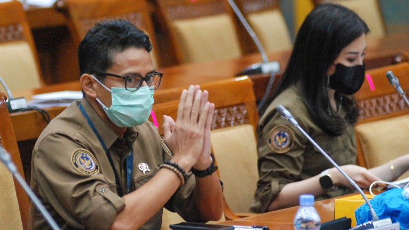 Sandiaga Uno dan Angela Tanoesoedibjo Bahas Program Unggulan Kemenparekraf bersama DPR - Bagian 1