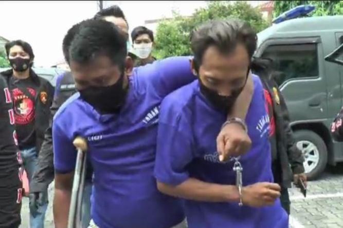  Aksi Kejahatan Terekam CCTV, 2 Begal di Semarang Ditangkap Polisi 