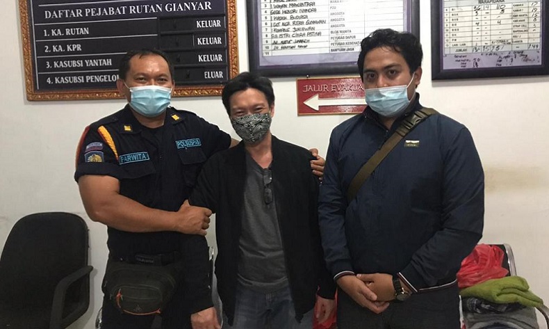 Ditangkap di Tangerang, Hendro Buronan Surat Palsu Dijebloskan ke Rutan Gianyar