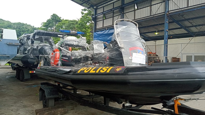 Polri Kirim 4 Armada Kapal Baru ke Polairud Polda Sulut, Ini Penampakannya