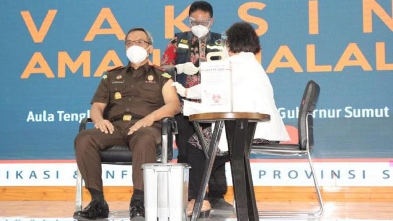 Kejaksaan Kawal Program Vaksinasi Covid-19 di Sumut