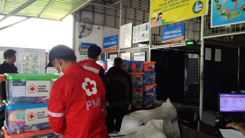 PMI Makassar dan Palu Kirim Bantuan Logistik dan Relawan untuk Korban Gempa Sulbar